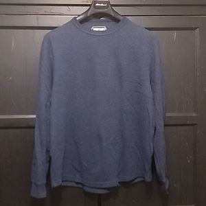 American Eagle XL Blue Heather Thermal